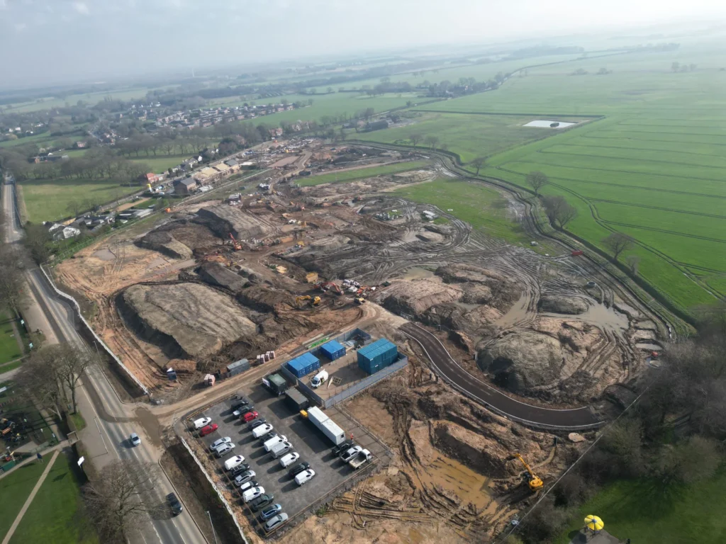 Culcheth Housebuilding Groundworks and Earthworks by Quinn